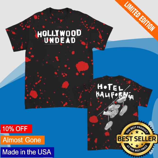 Hk Evil Blood Splatter Dye Shirt New