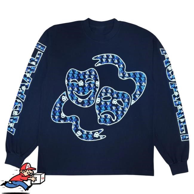 All Over Print A Logo Long Sleeve New Shirt | The Lost Bros Official Merch Store