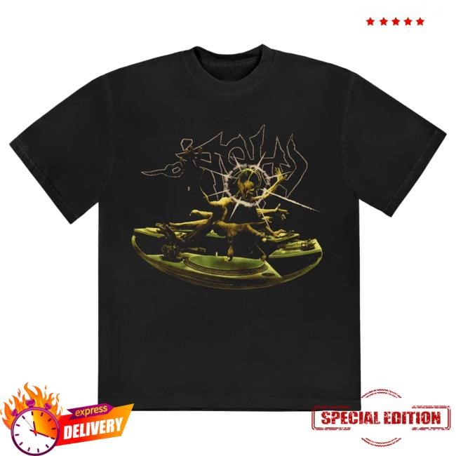 Official Travis Scott Merch Store Utopia Tour Presents Circus Maximus DJ Shirt New Travis Scott Apparel Clothing TravisScott