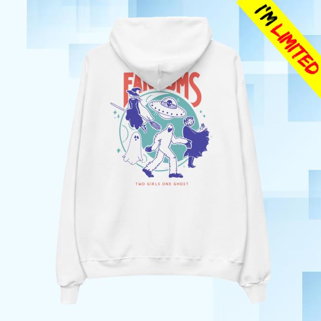 Two Girls One Ghost Merch Store 90'S Fantoms Fleece Huppari