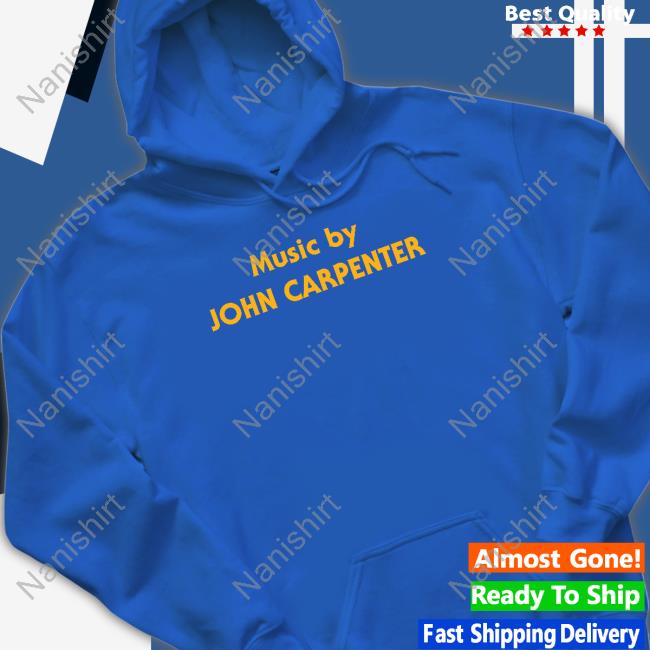 Music By John Carpenter Shirt