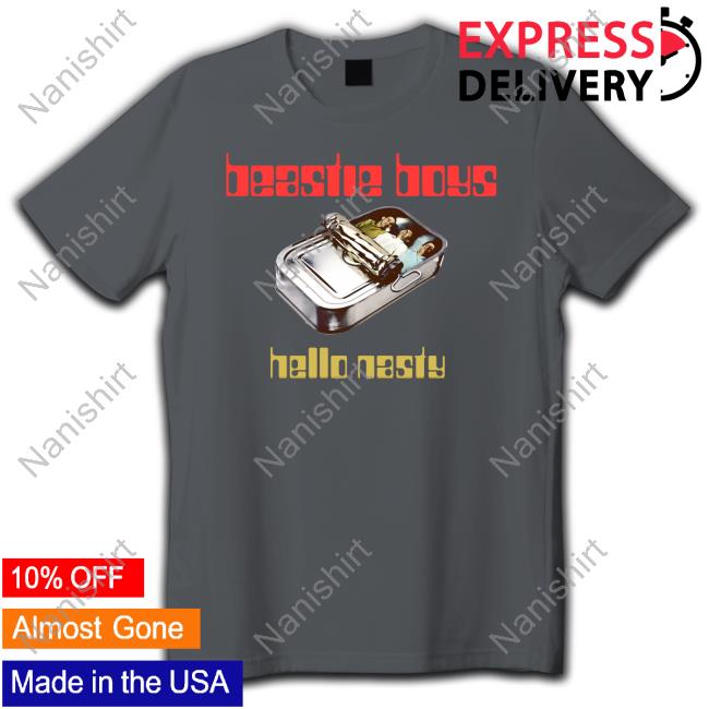 Hello Nasty Deluxe Edition 4Lp + Hello Nasty Crewneck
