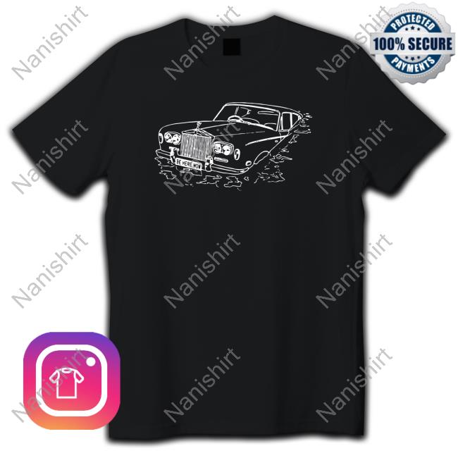 Official Oasis Merch Oasis Organic Rolls Royce Shirt