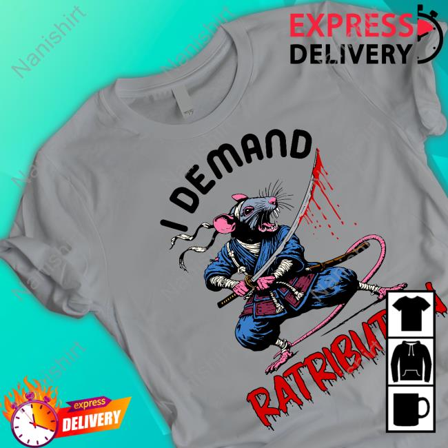I Demand Ratribution Long Sleeve Hoodie