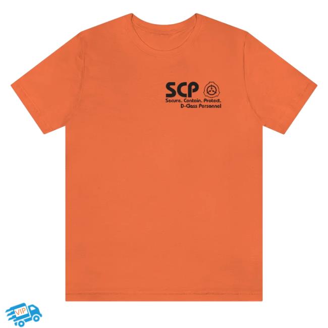 Official Scp Merch D-Class Tee