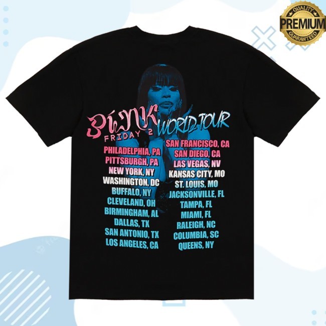 Nicki Minaj Tour New Shirt V2 - Nicki Minaj Store