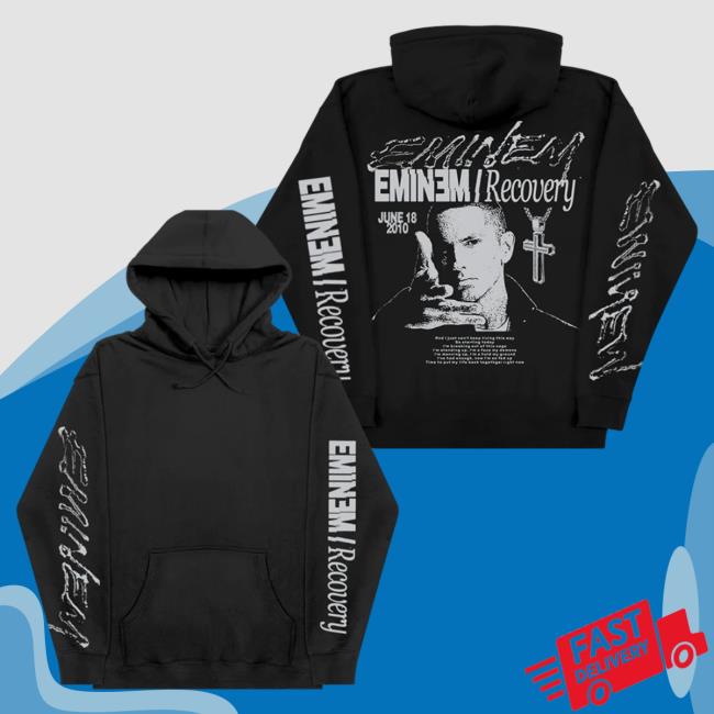Eminem Slim Shady Clothing Shop Store Slim Shady Recovery Sweaters Black SlimShady Merch