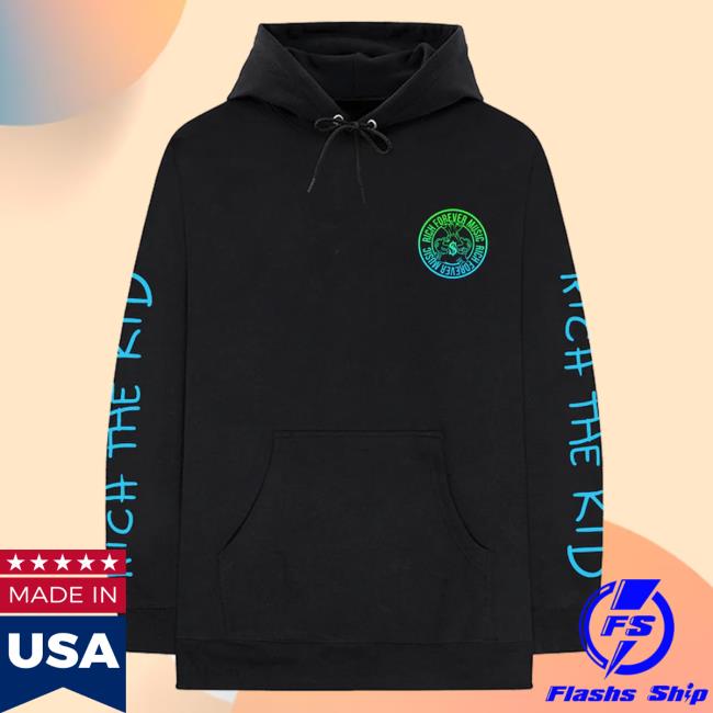 Rich The Kid Store Merch Rich Forever Logo Sweatshirts
