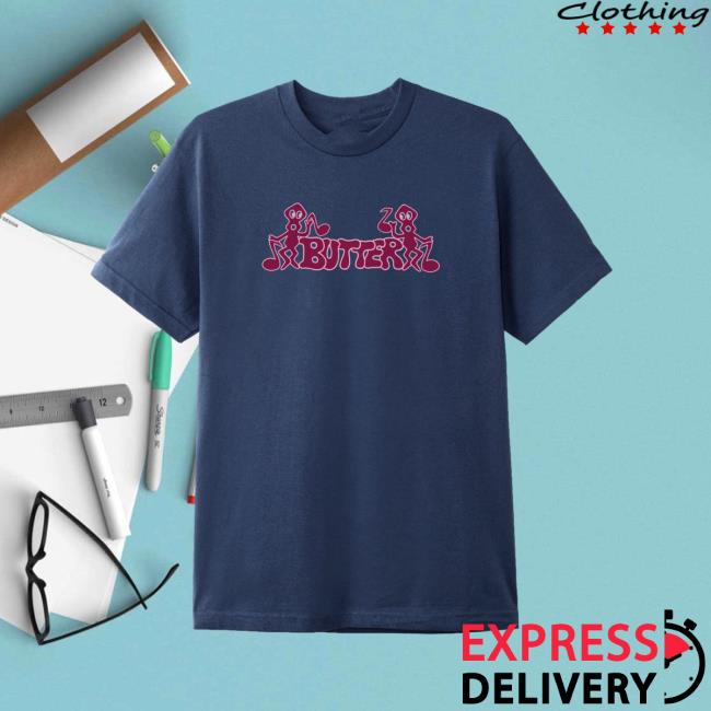 Official Butter Clothing Shop Merch Notes Demin Tee