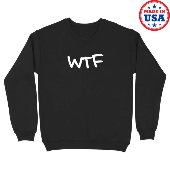 Official Sasha Alex Sloan Merch Store Sasha Alex Sloan WTF Popover Shirt Sasha Alex Sloan Apparel Clothing Shop
