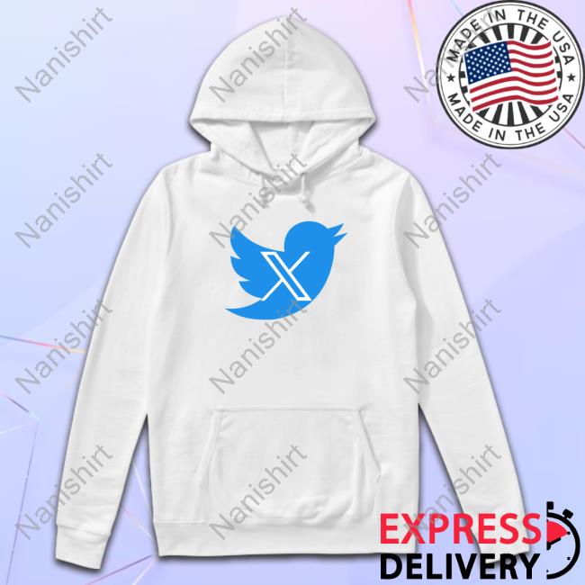 2023 Elon Musk New Twitter Logo X To Replace Blue Bird Tee Shirt