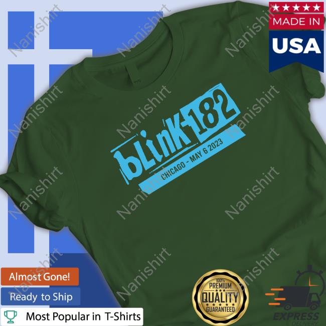 Blink-182 May 6 2023 Chicago Bunny Limited Edition Tee