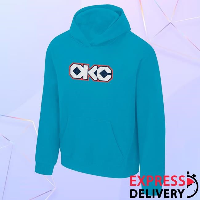 New Oklahoma City Thunder NBA Basketball City Edition Chenille Retro