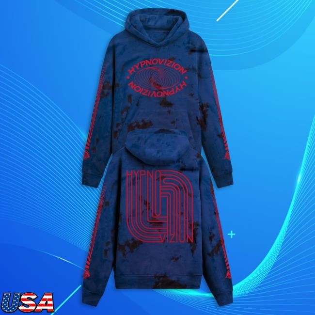 Official Rezz Merch Store Rezz HYPNOVIZION - Blender Heavy Weight Tie Dye Hood