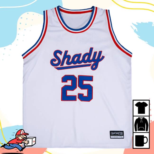 Official Eminem Merch Store Slim Shady Eminem Sslp25 Basketball Jersey Tee Eminem Apparel Clothing Shop SlimShady