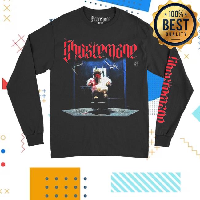 Official Ghostemane Merch Chair Victim Long Sleeve Crewneck Sweatshirt