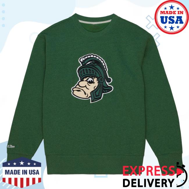 Official Playoff Win 2.0 Sweatshirt Vintage Michigan State University New Release