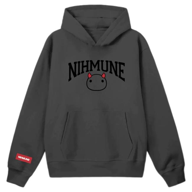 Official Uwumarket Numi Black Pullover Hoodie Uwu Market
