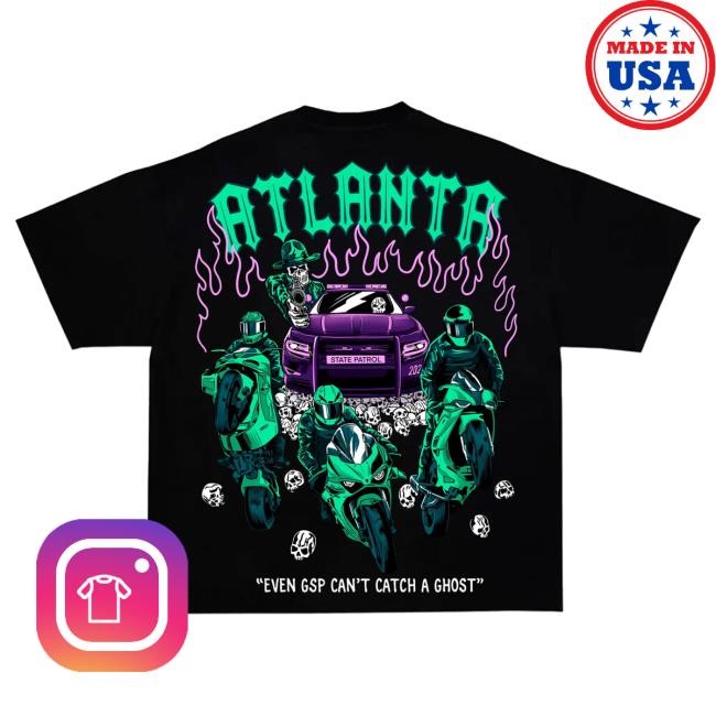 Official Ghost Racing Apparel Ghost Racing Atlanta Ghost Popover Hoodie - Black