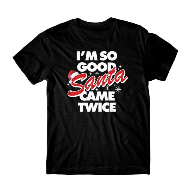 Danny Duncan Merch Santa Came Twice Black Crewneck Sweatshirt Dannyduncan69