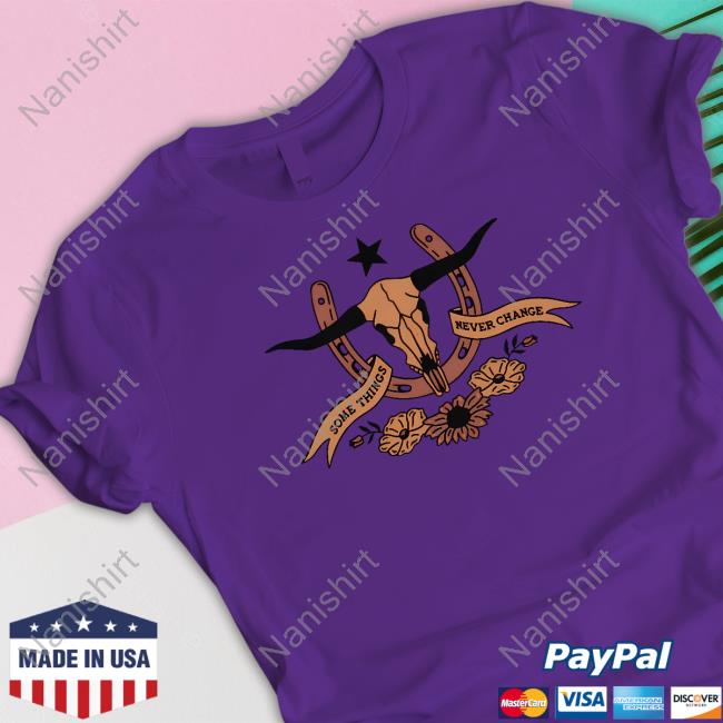 Flatland Cavalry Merch Longhorn Some Things Never Change Tee Shirt