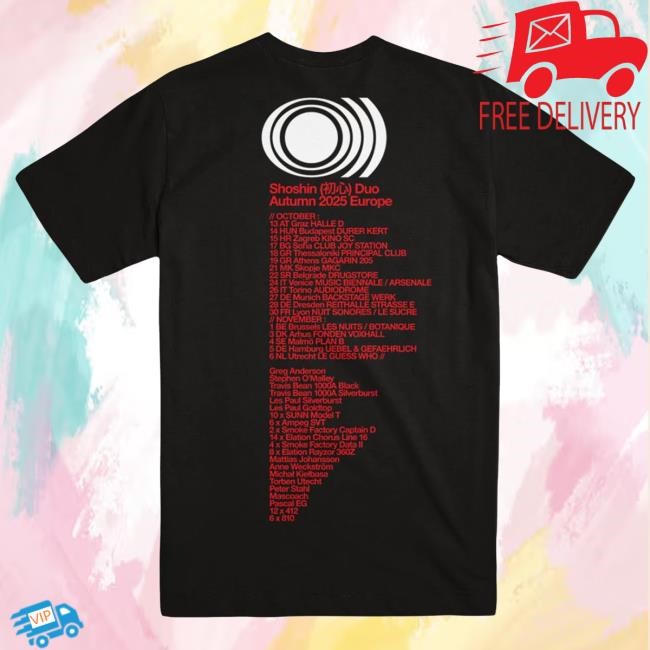 Genre Drone Doom SUNN O))) Autumn 2025 Black Tour Tee US evilgreed