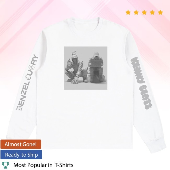 Denzel Curry Denzel Curry & Kenny Beats - Unlocked 1.5 White Long Sleeve