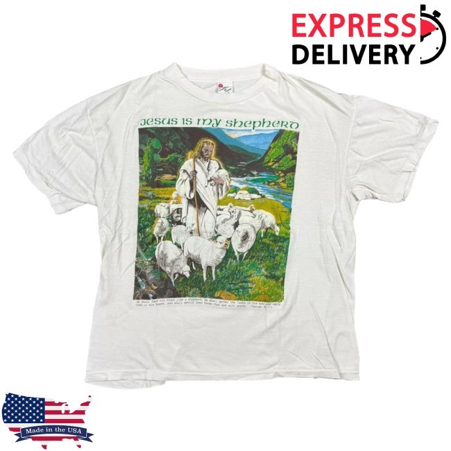 Vintage Jesus Is My Shepherd Tee