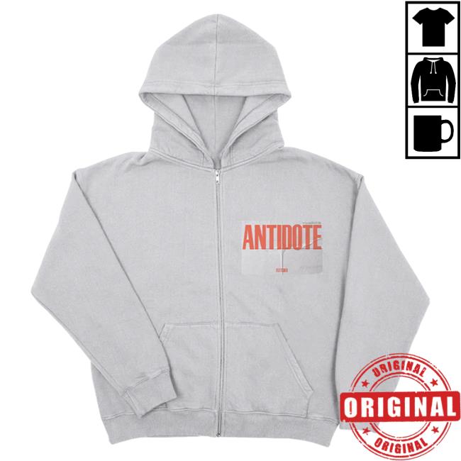 Official Fletcher Merch Store Antidote Zip Crewneck Sweatshirt Fletcher Clothing Shop
