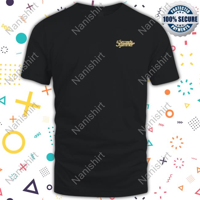 5 Seconds Of Summer Albert Hall Black T-Shirt