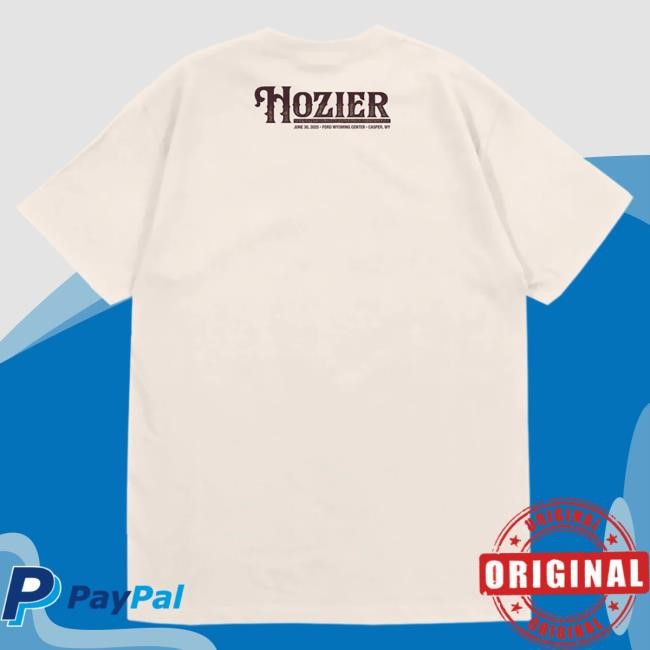 Official Hozier Shop Casper June 30 Show Shirt