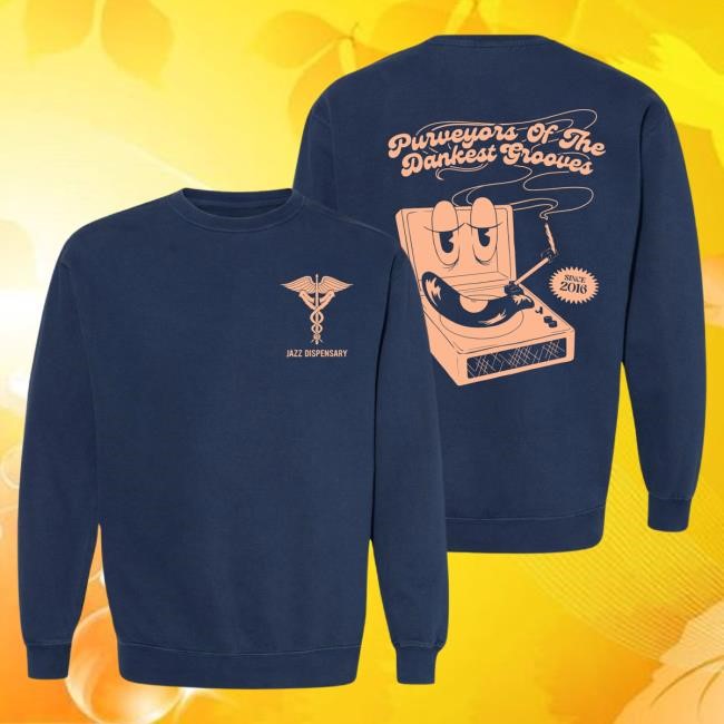 Craft Recordings Jazz Dispensary Jazz Dispensary Grooves Pullover Sweatshirt
