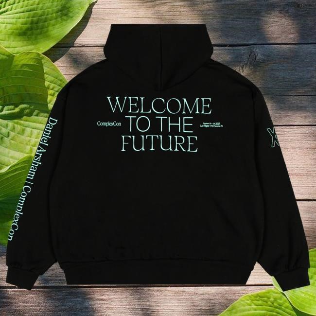Official Complex Store Shop Merch Daniel Arsham + ComplexCon Eroded Bronze Pullover Hoodie ComplexCon 2025