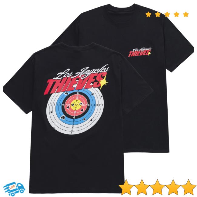 Official LA Thieves Target T Shirt 100 Thieves Merch Shop