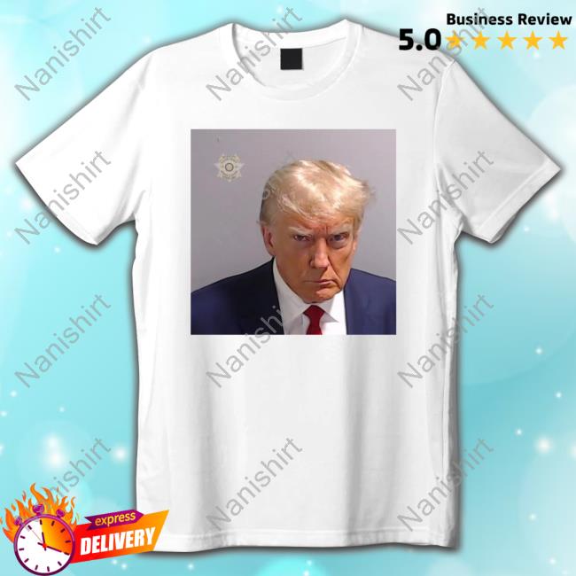 Official Donald Trump Mugshot Released Tee Shirt