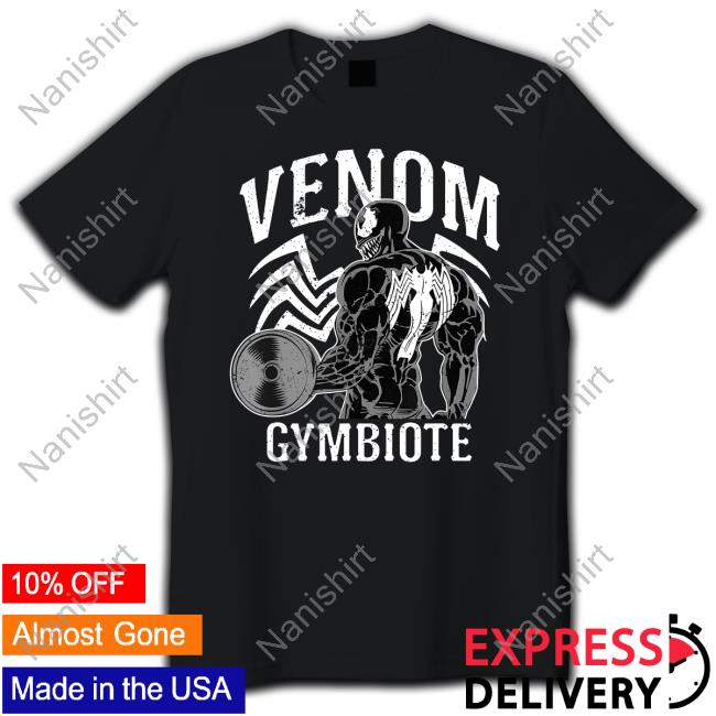 Official Marvel Venom Gymbiote Workout Tee