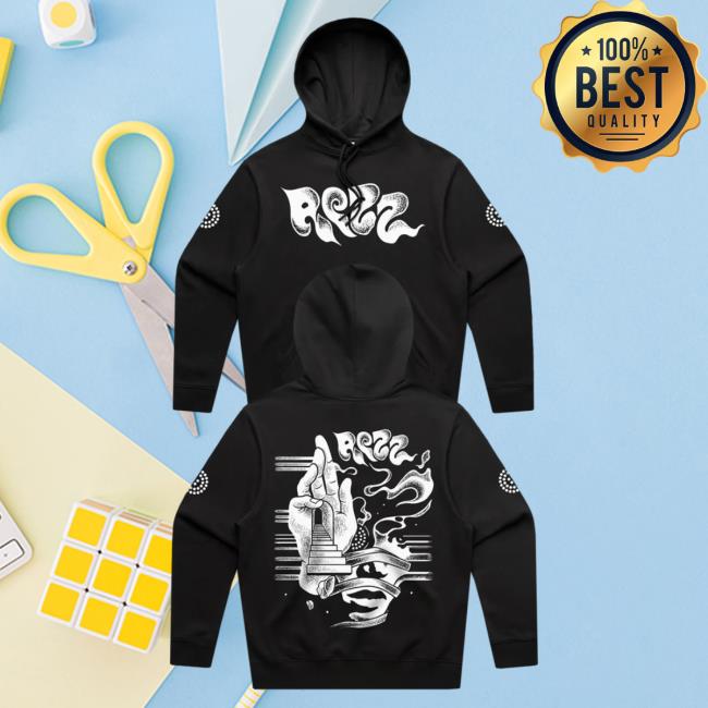 Official Rezz Merch Rezz - Perception Black Hooded Sweatshirt