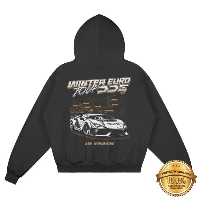 Official DDE Merch Garage Winter Euro Tour Hood (limited time only) DDE Store