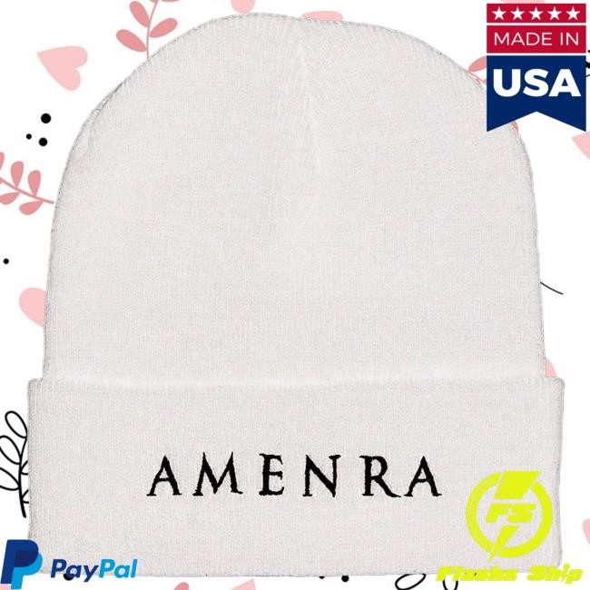 Logo Knit Beanie From Amenra Live Era