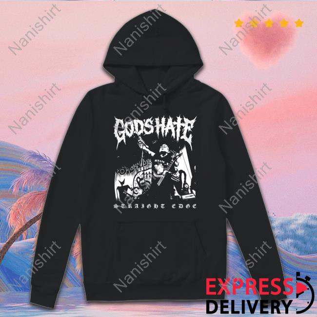 Official Closed Casket Activities God's Hate Straight Edge Shirt