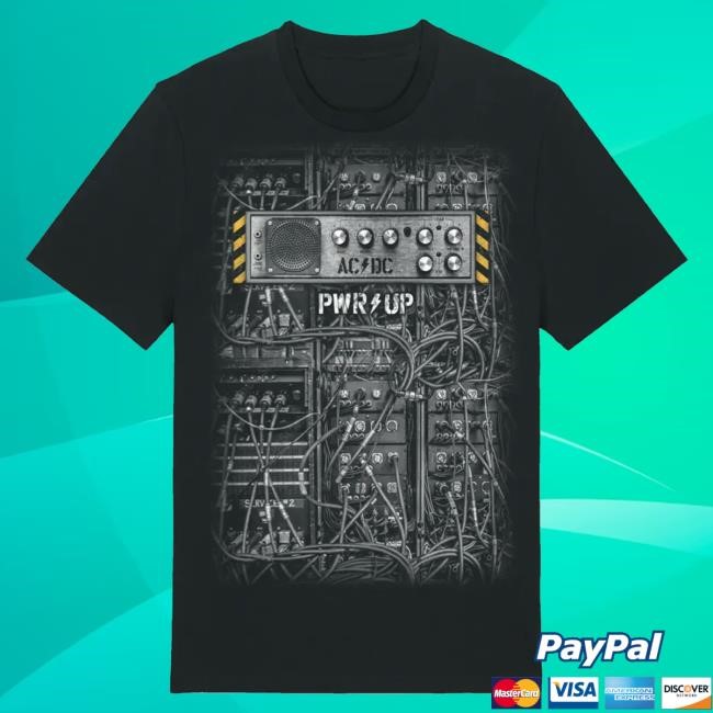 Official Ac Dc Merch Store AC/DC Wires 2024 Tour Attractive Shirt Ac Dc Shop Acdc Clothing