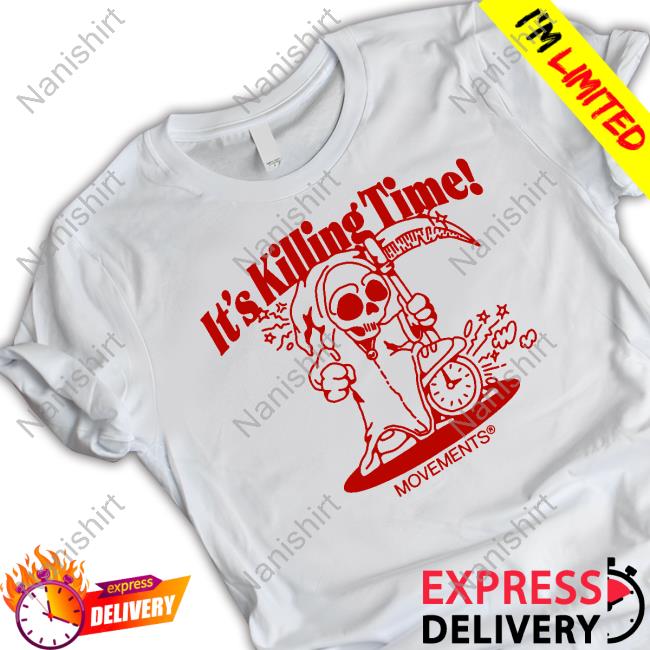 Official Movements Merch It's Killing Time Tee