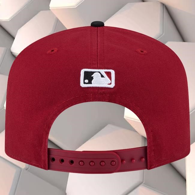 Official MLB Apparel Men's Arizona Diamondbacks New Era Red Team 19TWENTY Adjustable Hat