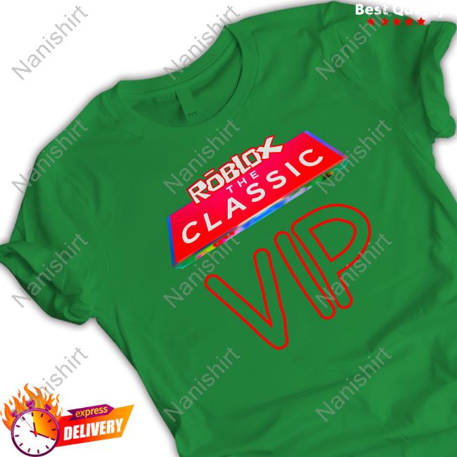 Official Roblox The Classic VIP Hot Shirt