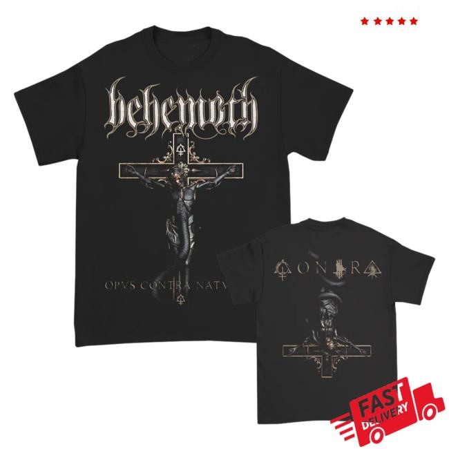 Official Behemoth Shop Store Merch Opvus Contra Natvram Cross T-Shirts