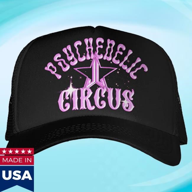 Official Jeffree Star Cosmetics Store Jeffree Star Psychedelic Circus Trucker Cap JeffreeStarCosmetics JeffreeStar