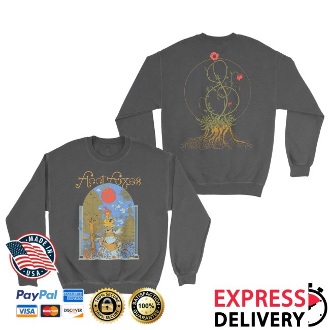 Fleet Foxes Cat Strum Sweatshirt