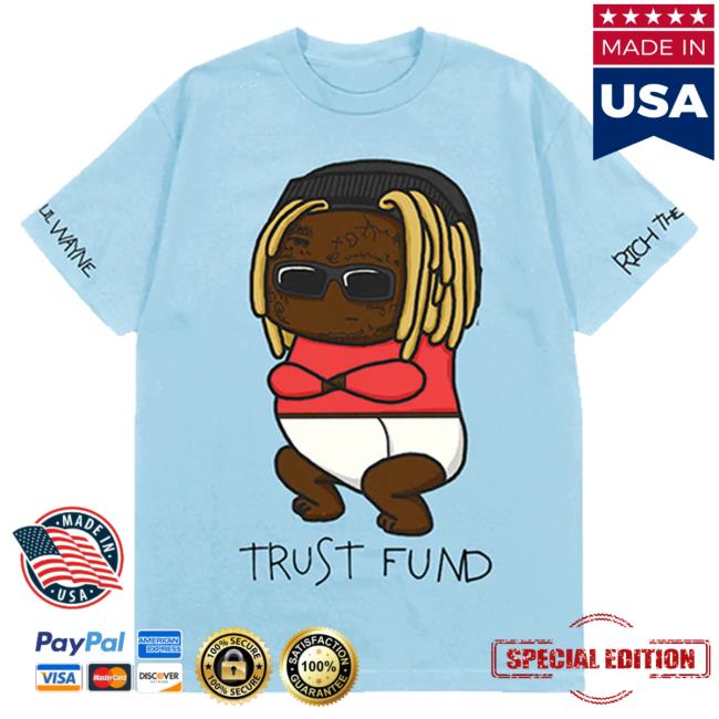 Official Rich The Kid Merch Store Shop Rich The Kid Trust Fund Babies Cover Tees RichTheKid