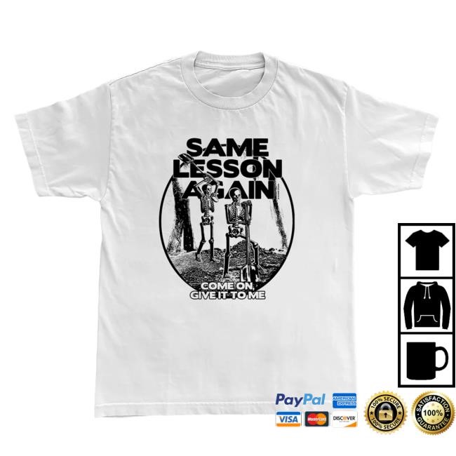 Paramore Official Store Same Lesson Again / Thick Skull Tee