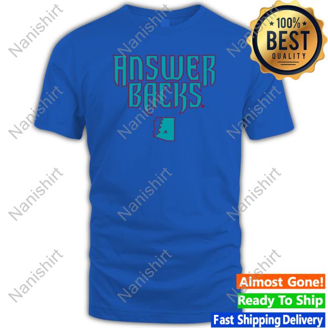 Official Arizona Answerbacks T Shirt